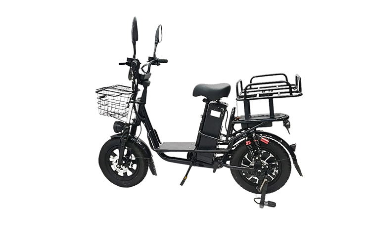 Monster Electric bicycle Iron frame16 inch with Dual Batteries（spare battery rack)
